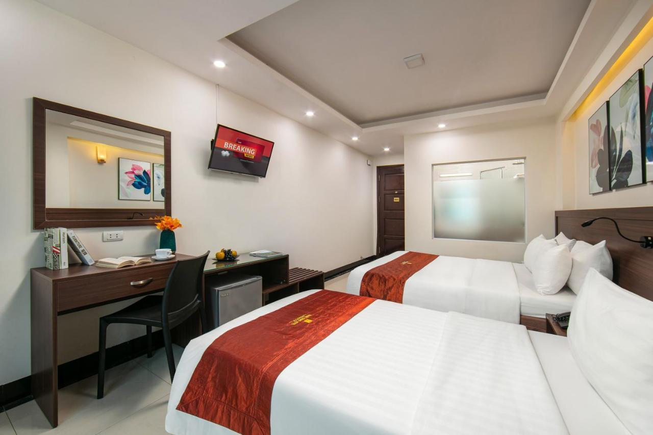 Nhan Hoa Hotel Hanoi Exterior photo